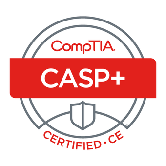 CompTIA CASP+ logo